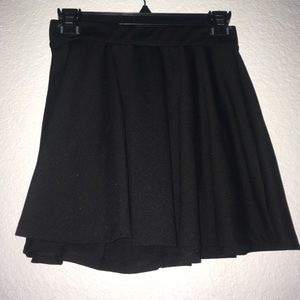 Black Skater Skirt